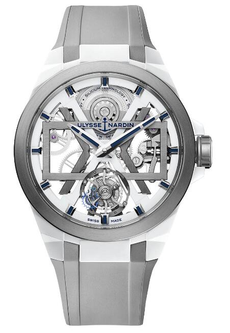 Review Best Ulysse Nardin Blast White T-1723-400/00 watches sale